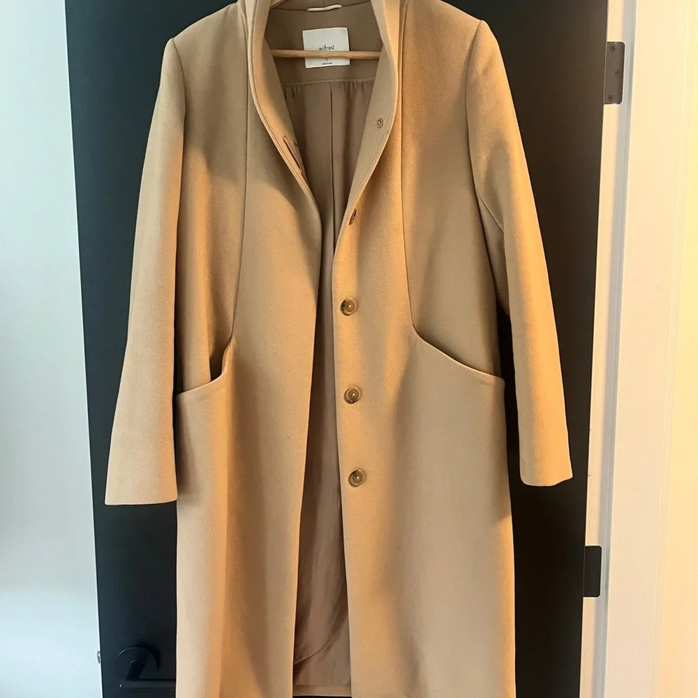 Wilfred Tan Long Coat - Picture 8 of 8